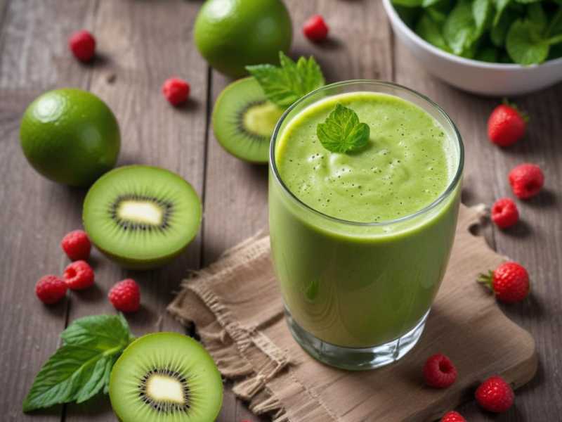 Grüner Smoothie für den Glutathion-Kick!
